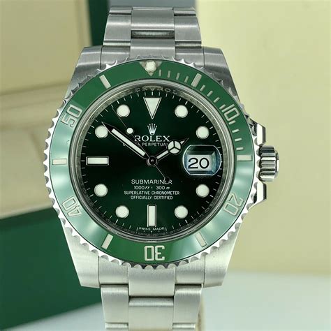 rolex submariner hulk precio|rolex hulk submariner for sale.